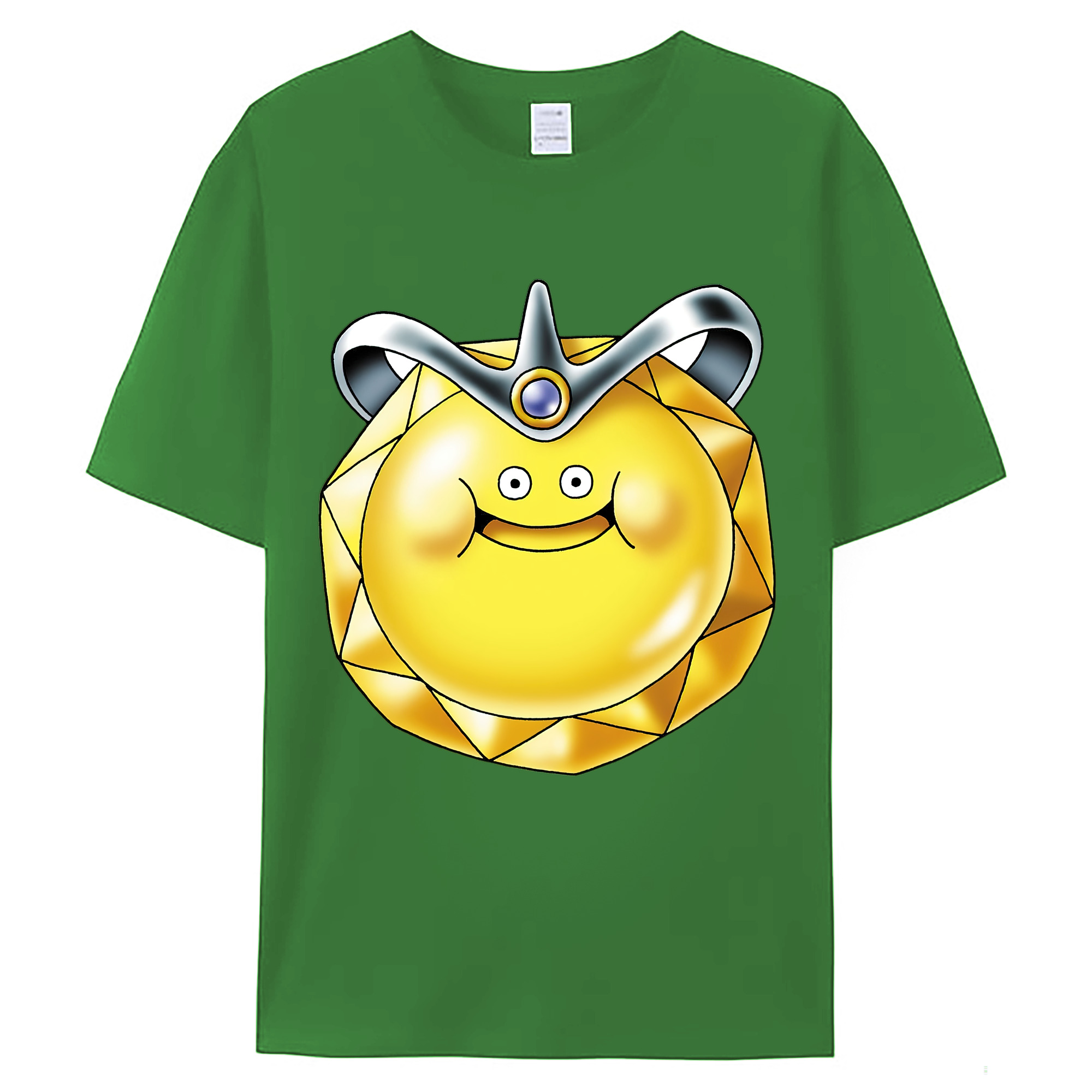 （画像用） ドラゴンクエスト Doragon Kuesuto Dragon Quest レディースカジュアルプリントTシャツ（綿100％）